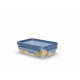 Tefal Renew frying pan + Tefal Master Seal Eco container, 26 cm, 0.8 l, aluminum, bakelite, glass, gray, transparent (C4250543)