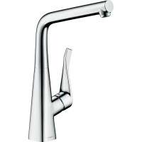 Hansgrohe Sink tap Metris, spout lenght - 219mm, swivel, 1-handle, KM320, chrome (14822000)