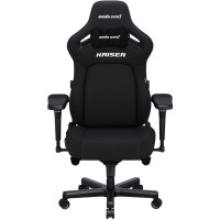 Кресло игровое Anda Seat Kaiser 4 Fabric Size L Black (AD12YDDC-L-20-B-CF)
