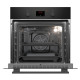 Hansa SET (oven electrical + hob gas), black (FCGS68326)