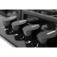 Hansa SET (oven electrical + hob gas), black (FCGS68326)