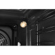 Hansa SET (oven electrical + hob gas), black (FCGS68326)