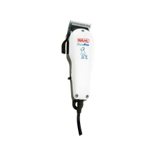 Moser WAHL hair clipper Show Pro for pets, network, vibration motor, nozzles-4, steel, case, scissors, comb included., white (20110.0460)
