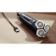 Philips electric shaver, razor head-3, Li-Ion, dry+wet, charge indicator, hard case, blue (X9003/30)