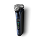 Philips electric shaver, razor head-3, Li-Ion, dry+wet, charge indicator, hard case, blue (X9003/30)