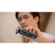 Philips electric shaver, razor head-3, Li-Ion, dry+wet, charge indicator, hard case, blue (X9003/30)