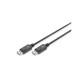 Кабель мультимедийный DisplayPort M to DisplayPort M 2.0m UHD 4K Digitus (DB-340100-020-S)