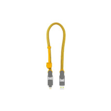 Дата кабель 6in1 inCharge XL 0.3m yellow Rolling Square (XLS03R)