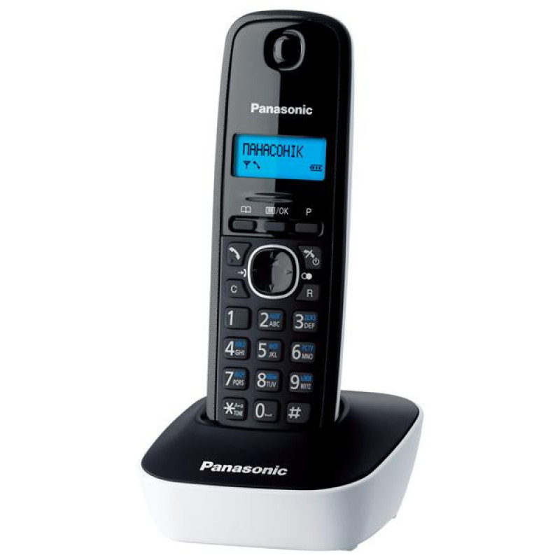 Panasonic DECT KX-TG1611UAW Black White