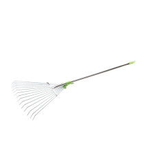 Verto Leaf rake, folding, 15 teeth, width 19 cm, 123 cm, 0.8 kg (15G052)
