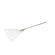 Verto Leaf rake, folding, 15 teeth, width 19 cm, 123 cm, 0.8 kg (15G052)