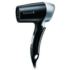 Remington hair dryer travel On The Go, 2W, 2 modes, folding handle, black (D2400)
