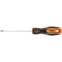 Neo Tools 04-182 Отвертка, крестовая, PZ0 x 100 мм, CrV