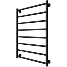 Mario Towel dryer water Classic F, 800x530x500mm, dual fuel connection, inox, black matt (1.1.5906.01.BM)