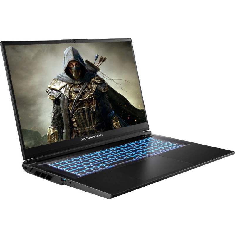 Dream Machines Ноутбук RG4060-17 17.3FHD IPS, Intel i7-14650HX, 32GB, F1TB, NVD4060-8, DOS, черный (RG4060-17UA43)