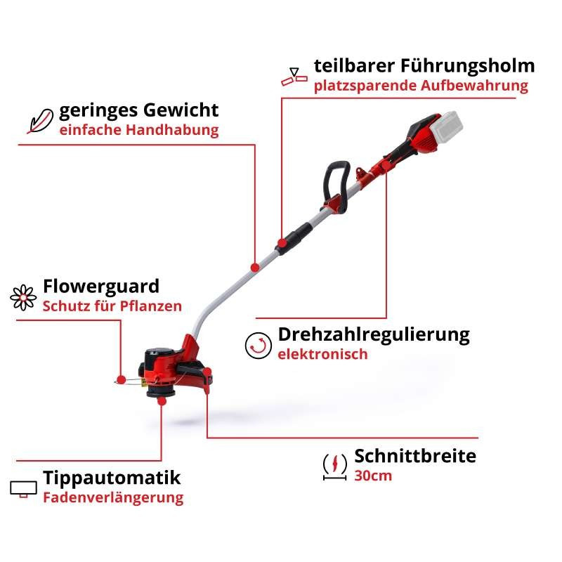 Einhell Cordless trimmer Einhell GE-CT 36/30 Li E - Solo PXC 36V 30cm 9000rpm 3.1kg (without battery and charger) (3411300)