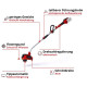 Einhell Cordless trimmer Einhell GE-CT 36/30 Li E - Solo PXC 36V 30cm 9000rpm 3.1kg (without battery and charger) (3411300)