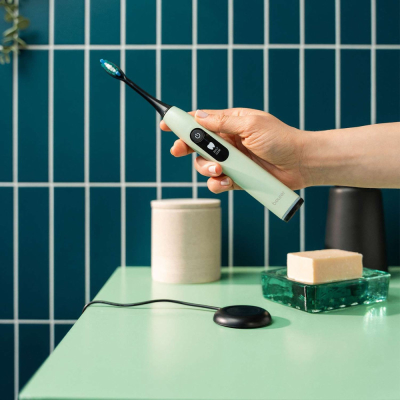 Beurer  Beurer toothbrush electric Peppermint GP, 80th. fluct/min, nozzle-2, 5 modes, mint  (SC_50_PEPPERMINT_GP)