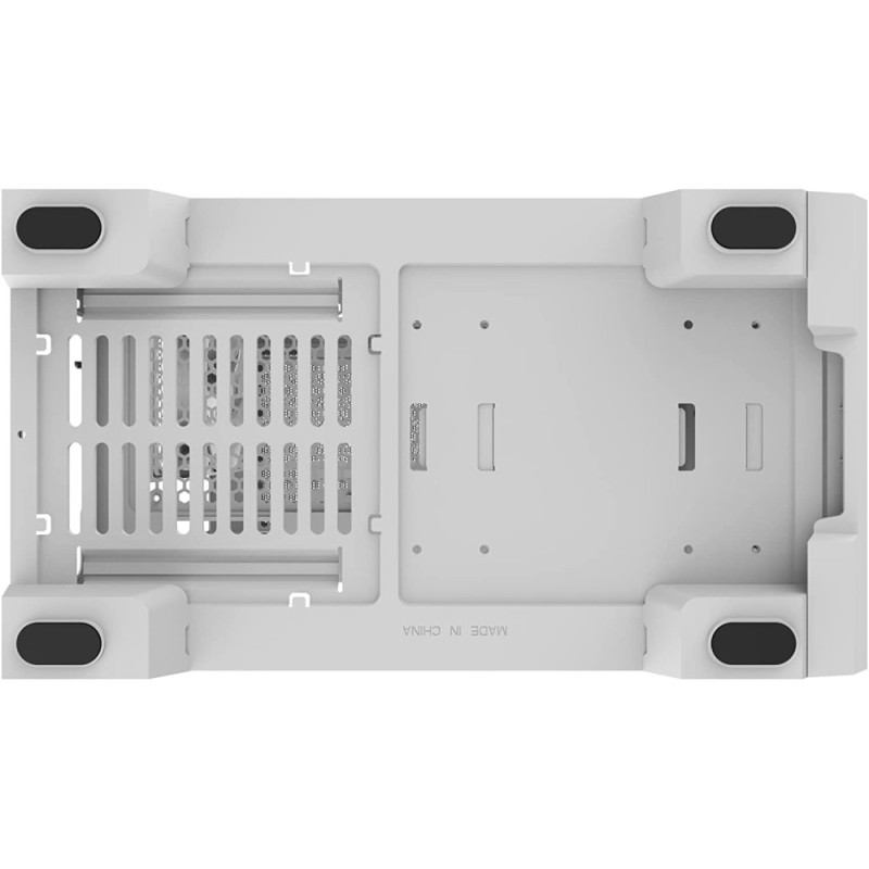 Zalman Computer case Z1 Iceberg, without PSU, 2xUSB3.0, 1xUSB2.0, 3x120mm Black fans, TG Side Panel, mATX, White (Z1ICEBERGWH)