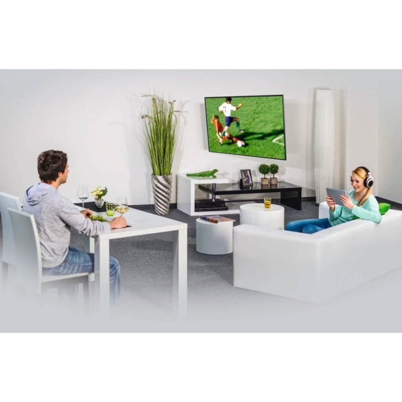 HAMA Крепление ТВ наклонно-поворотное TV-WB, AR-1, 19-48", черный (00118100)