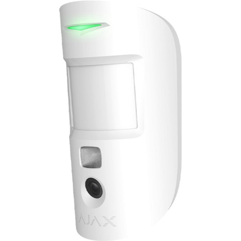 Ajax StarterKit Cam Plus security alarm system, hub 2 plus, motioncam, doorprotect, spacecontrol, jeweller, wireless, white