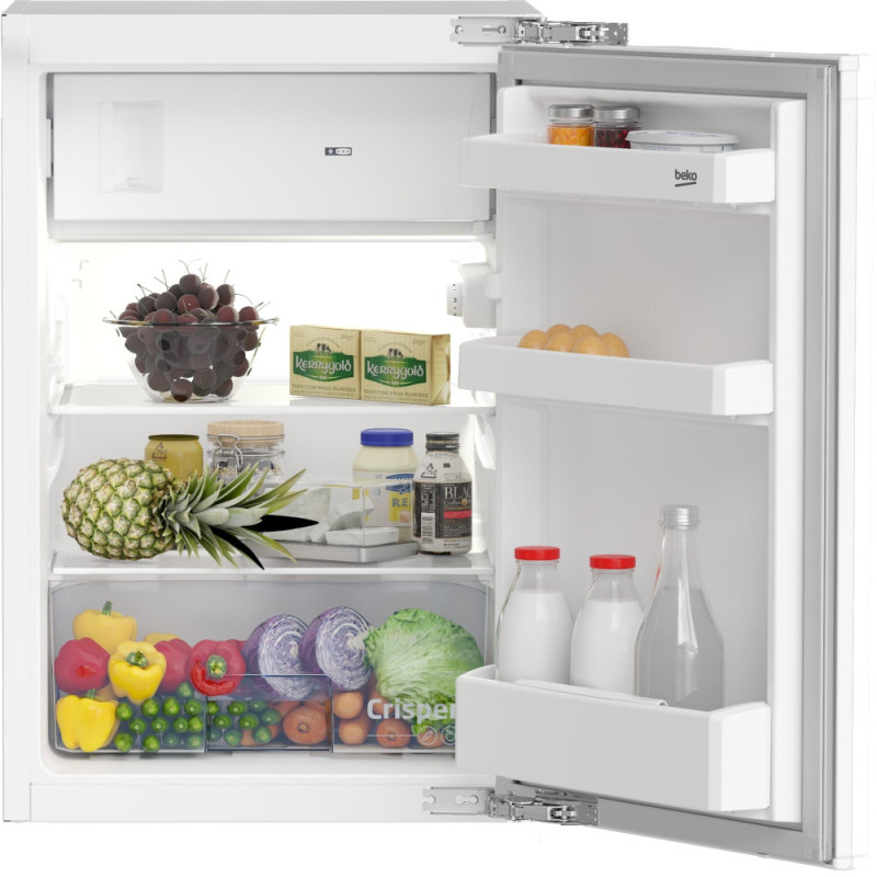 Beko Ref Beko built-in 86x55x55, ref-97L, freez.-13L, 2doors, E, ST, white (B1754N)
