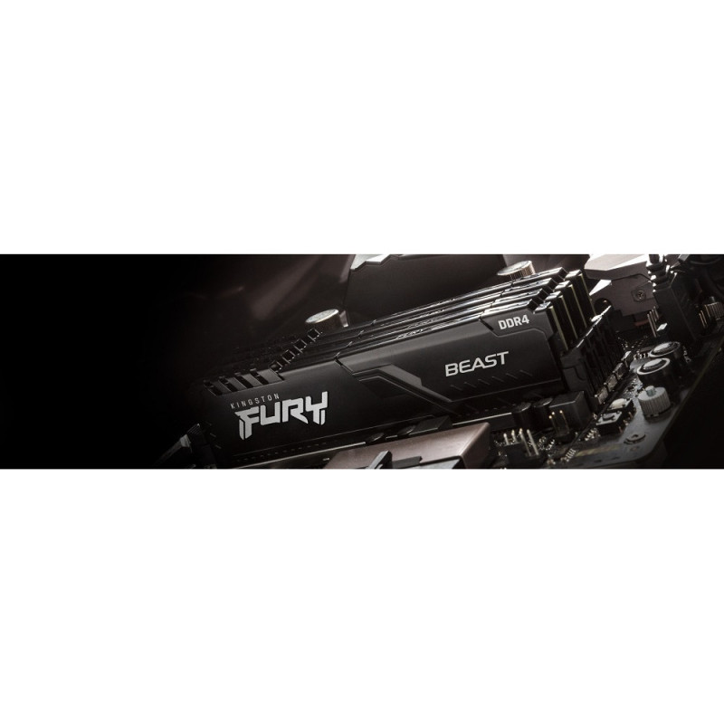 Kingston Memory DDR4 32GB KIT (16GBx2) 3200 Fury Beast Black (KF432C16BB1K2/32)