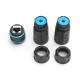Digitus Конектор DIGITUS CАТ 6A RJ45-RJ45, STP, outdoor IP68 (DN-93905-OD)