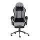 Кресло игровое GT Racer X-2324 Gray/Black (X-2324 Fabric Gray/Black Suede)
