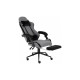 Кресло игровое GT Racer X-2324 Gray/Black (X-2324 Fabric Gray/Black Suede)