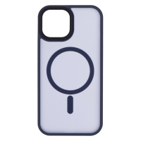 2E Basic case for Apple iPhone 15, Soft Touch MagSafe Cover, Dark Blue (2E-IPH-15-OCLS-DL)