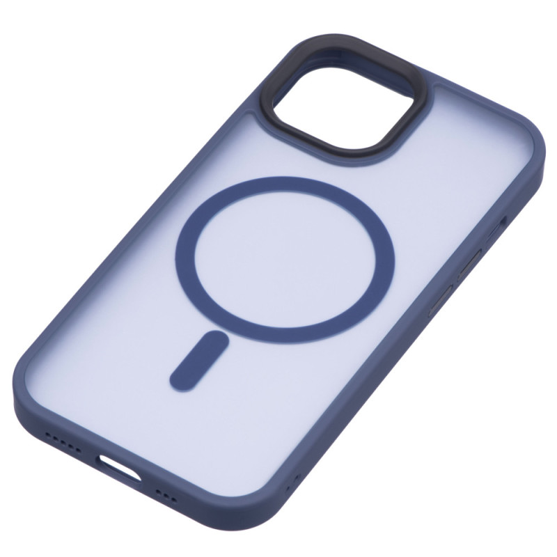 2E Basic case for Apple iPhone 15, Soft Touch MagSafe Cover, Dark Blue (2E-IPH-15-OCLS-DL)