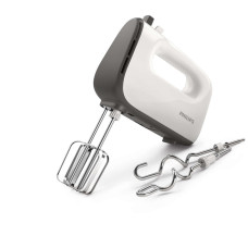Philips hand mixer Viva Collection 450W, nozzles-4 beaters, white-grey (HR3740/00)
