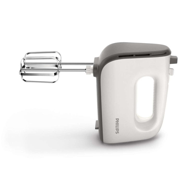 Philips hand mixer Viva Collection 450W, nozzles-4 beaters, white-grey (HR3740/00)