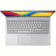 Ноутбук Asus Vivobook 15 X1504ZA-BQ531 (90NB1022-M01260); 15.6" FullHD (1920x1080) IPS LED матовый , Intel Core i5-1235U (1.3 - 4.4 ГГц) , RAM 16 ГБ (Max 16 ГБ ) , SSD 1 ТБ , Intel Iris Xe Graphics , без ОП , Wi-Fi , BT , Без ОС , MIL-STD 810H , TPM , пластик , 1.7 кг , серебристый , подсветка клавиатуры