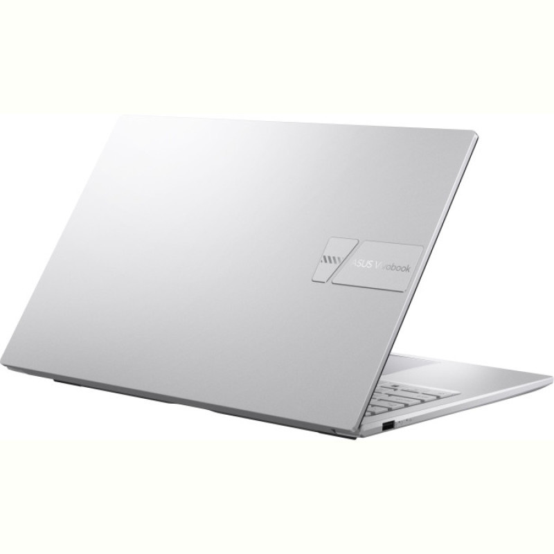 Ноутбук Asus Vivobook 15 X1504ZA-BQ531 (90NB1022-M01260); 15.6" FullHD (1920x1080) IPS LED матовый , Intel Core i5-1235U (1.3 - 4.4 ГГц) , RAM 16 ГБ (Max 16 ГБ ) , SSD 1 ТБ , Intel Iris Xe Graphics , без ОП , Wi-Fi , BT , Без ОС , MIL-STD 810H , TPM , пластик , 1.7 кг , серебристый , подсветка клавиатуры