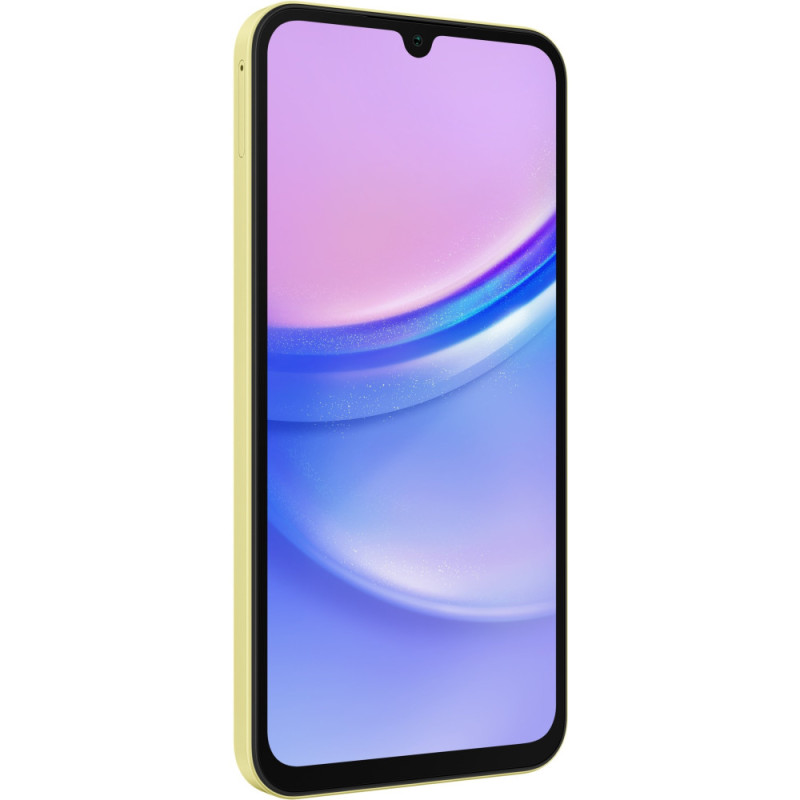 Samsung Смартфон Galaxy A15 (A155) 6.5" 8/256ГБ, 2SIM, 5000мА•год, жовтий (SM-A155FZYIEUC)