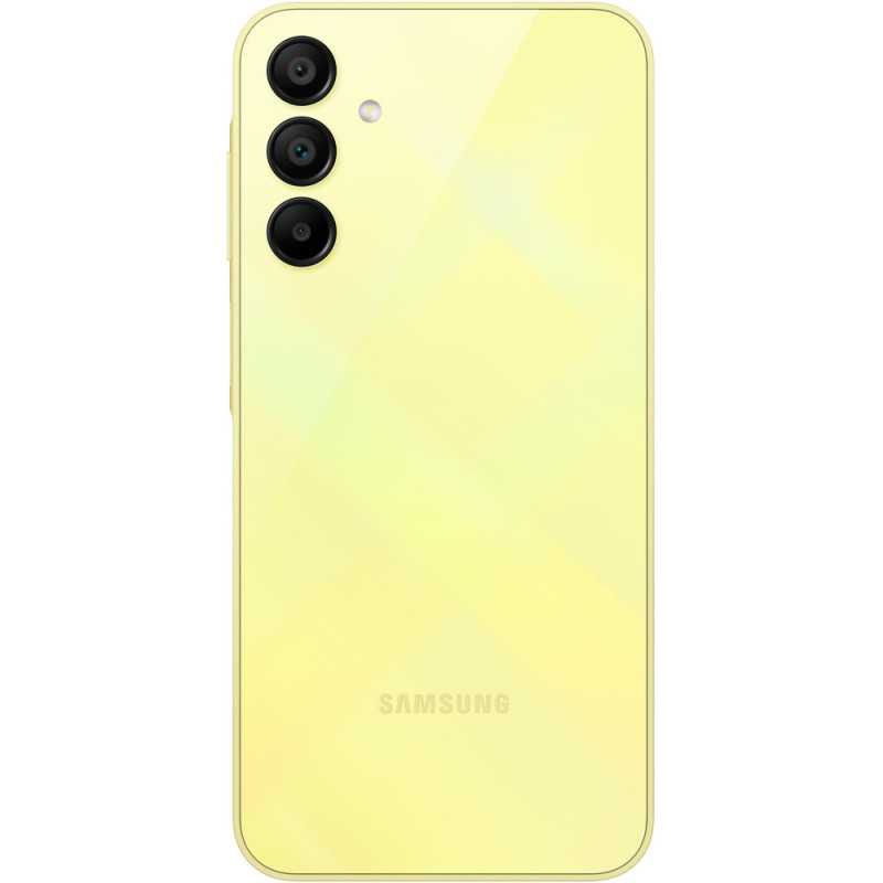 Samsung Смартфон Galaxy A15 (A155) 6.5" 8/256ГБ, 2SIM, 5000мА•год, жовтий (SM-A155FZYIEUC)