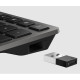 HP Keyboard membrane 720 Multi-Device Rechargeable, 109key, WL/BT, EN/UK, black (9T5B1AA)