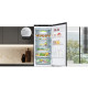 LG Refrigerator with bottom freezer, ref-277l, freez.-107l, 2doors, A++, inv., fresh zone, black (GW-B509FT7W)