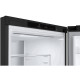 LG Refrigerator with bottom freezer, ref-277l, freez.-107l, 2doors, A++, inv., fresh zone, black (GW-B509FT7W)