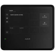 Ajax Intelligent Fire Control Panel EN54 Fire Hub black, GSM, Ethernet, Jeweller, EN54, wireless, black (000057093)