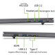 Acer Ноутбук Acer Aspire 16 A16-61M 16" WUXGA+ OLED, AMD R7-350, 32GB, F1GB, UMA, Win11, сірий (NX.JP0EU.002)