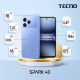 TECNO Смартфон Spark 40 (KM5n) 6.67" 8/256ГБ, 2SIM, 5200мА•ч, Mirage Blue (4894947091582)