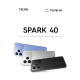 TECNO Смартфон Spark 40 (KM5n) 6.67" 8/256ГБ, 2SIM, 5200мА•ч, Mirage Blue (4894947091582)