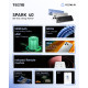 TECNO Смартфон Spark 40 (KM5n) 6.67" 8/256ГБ, 2SIM, 5200мА•ч, Mirage Blue (4894947091582)