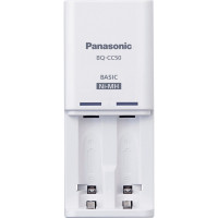 Зарядное устройство для аккумуляторов Panasonic Compact Charger + Eneloop 2AA 2000 mAh (K-KJ50MCD20E)