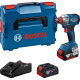 Bosch impact wrench GDX 18V-285 18V 2x4A h up to 3600 rpm 285 Nm square 1/2  ZP case 1.1 kg (0.601.9N2.102)