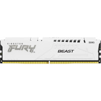 Kingston Пам'ять ПК Kingston DDR5 16GB 5200 FURY Beast EXPO Білий (KF552C36BWE-16)