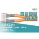 Digitus Кабель "витая пара" CAT 7 S-FTP, 1000м, AWG 23/1, LSZH, оранжевый (DK-1743-VH-10)